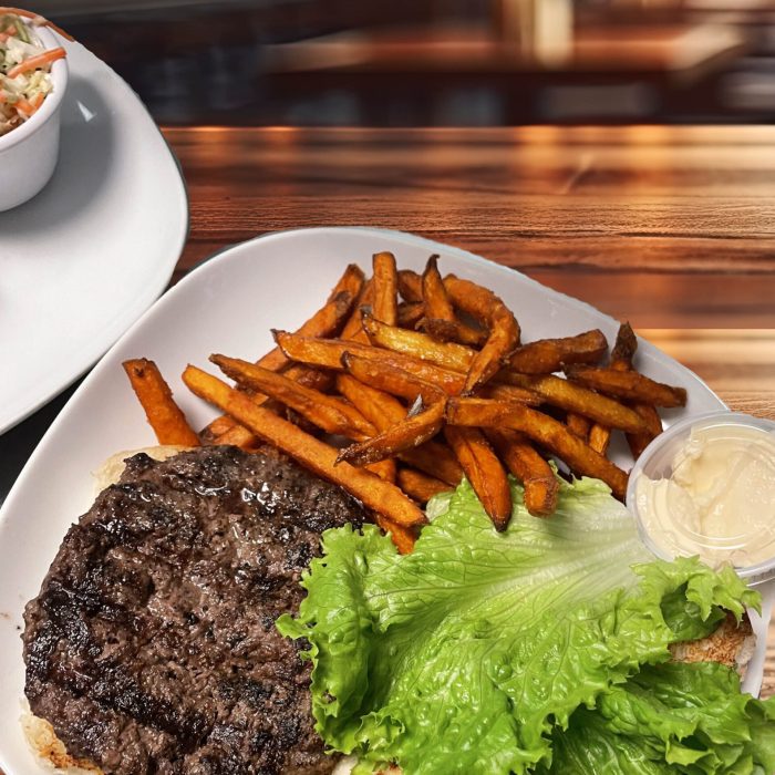 Burger and Fries